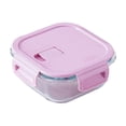 thumbnail image 1 of Kyusrd Glass Bento Box Can Be Microwave Oven Students Heated Lunch Box Office Fresh-keeping Box, 1 of 6