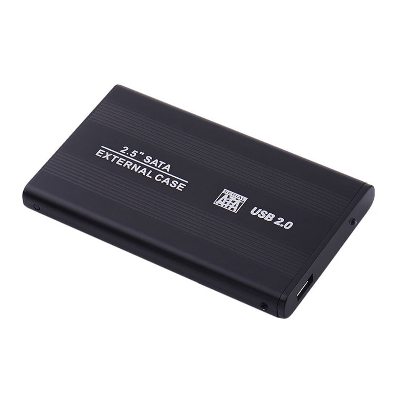 axGear Boîtier Externe USB 2.0 2.5 SATA pour Portable Ordinateur Portable Disque Dur Noir
