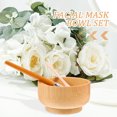 thumbnail image 2 of 1 Set Mask DIY Bowl Brush Set Practical DIY Mask Tool Simple Mask Brush Bowl Kit, 2 of 6