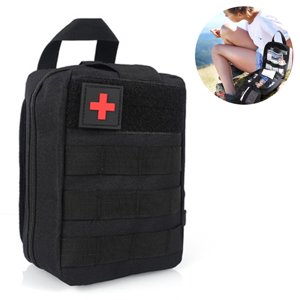 First aid kit bag tactical emergency bag medical bag travel first aid kit rescue bag outdoor camping portable （Does not contain any medical material）