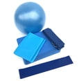 thumbnail image 3 of Labymos 5pcs Yoga Equipment Set Include Yoga Ball Yoga Blocks Stretching Strap Resistance Loop Band Exercise Band, 3 of 7