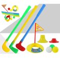 thumbnail image 3 of HEVIRGO Mini Multicolor Golf Club Set Golfer Game Outdoor Sports Garden Summer Kids Toy, 3 of 10