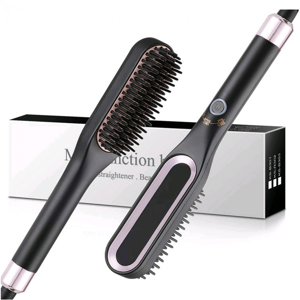YSTINNG European regulations Hair Straightener Portable Ceramic Hair Straightening Iron Teeth Rechargeable Fast Heating Straightener A311-001