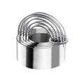 thumbnail image 2 of Classification de Produit Moule à Gâteau Enterprise Rond en Acier Inoxydable Moule Lune Titre de Produit Rencontre Cuisine avec 5 Pcs de Biscuits et Poignée Lisse pour Gâteaux, 2 of 7