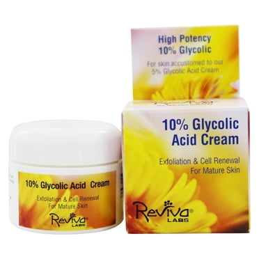 Reviva Labs - Professional Strength 10% Glycolic Acid Anti-Aging Face Creme - 1.5 oz.