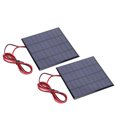 thumbnail image 1 of 2W Solar Panel 2pcs DC9V 2W Polysilicon Battery Toys Solar Panel Solar Panel Charger For Solar Energy Solar Lawn Lights, 1 of 8
