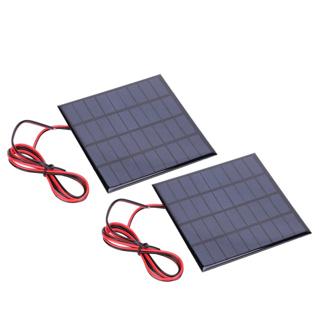 2W Solar Panel 2pcs DC9V 2W Polysilicon Battery Toys Solar Panel Solar Panel Charger For Solar Energy Solar Lawn Lights