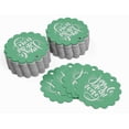 thumbnail image 3 of Inkdotpot Pack Of 100 Real Silver Foil Paper Tags Jingle All The Way Christmas Favor Hang Tags, 3 of 6