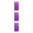 thumbnail image 1 of Wweixi Customized Fringe Curtain For Exquisite Anniversary Party Decorations Luster Purple 3Set, 1 of 6