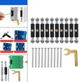 thumbnail image 2 of ziyahi Kit de Vis Cassette Support de Tige Clé Fixateur de Douille Clé Résistante à la Rouille Dispositif de Réparation pour Interrupteur Mural 118 Type Isolé, 2 of 9