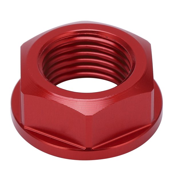 Wheel Axle Nut, Motorcycle Wheel Hub Nut Durable Lightweight Stronger Replacement For CRF250R 04-21 For Motorbike Red,Blue