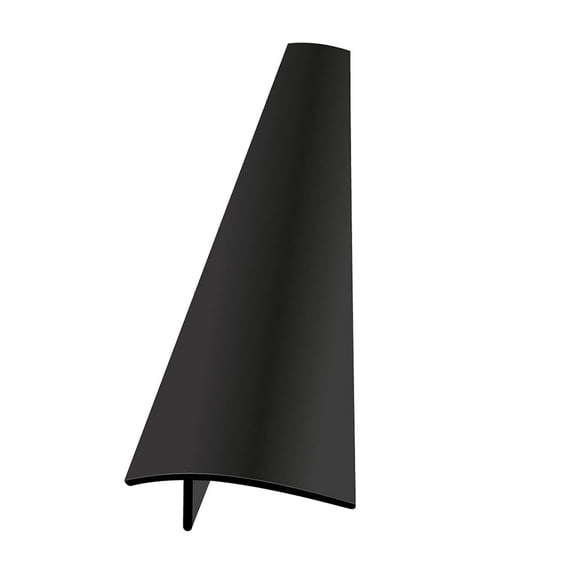 SHISUYAN Kitchen Range Filler Black for Modern Kitchens 1Pack 21.03X2.20X0.39In