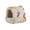 Brown6, variant on Hamster Bed Small Animal Tent Soft Plush Cotton Nest with Semi Enclosed Warm Design for Guinea Pig Ferret Hedgehog Cage Bedding