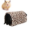 thumbnail image 4 of Pet Tunnel  , Leopard Comfortable Small Animal Hideout Tube  For Hamster For Guinea Pig, 4 of 8