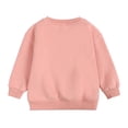 thumbnail image 3 of Coats for Girls Boys Sweater Coat Round Neck Small Medium Pullover Solid Fleece, 3 of 8