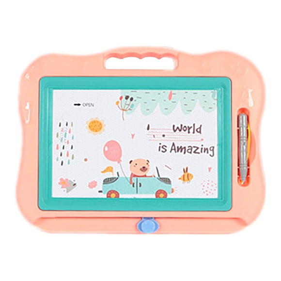 XFGOU Drawing Board Toys and Hobbies Educational Kids Doodle Toy Erasable Magnetic Drawing Board The Dust-free Magnetic Color Drawing Board Painting supplies
