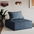 thumbnail image 1 of DHP Paloma Upholstered Single Sofa Chair, Textured Taupe Fabric, 1 of 8