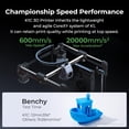 thumbnail image 4 of Creality K1C High Speed 3D Printer - Carbon Fiber Printer - Auto Leveling AI Camera FDM 3D Printer - Home Workshop Use, 4 of 9