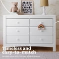 thumbnail image 3 of Graco Noah 6 Drawer Double Dresser, 3 of 11