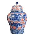 thumbnail image 1 of Abbracc Ginger Jar 1300ml Chinese Display Tea Canister for Dining Table Gift Kitchen dragon, 1 of 9