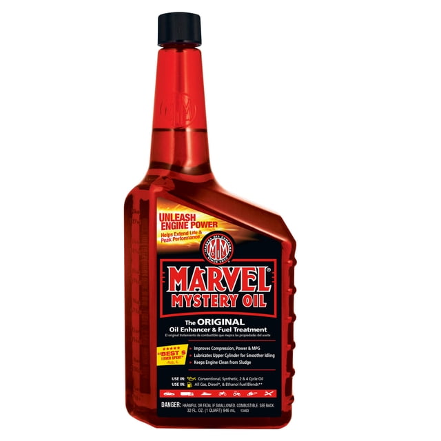 Turtle Wax . Fuel Additive MM13R Marvel Mystery Oil; For Gas; Single; 32 Ounce Bottle