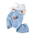 thumbnail image 2 of CBFFDC Cache-Couche pour Animaux Doux et Confortable Cache-Couche pour Animaux Col à Revers Motif Pain au Café Combinaison pour Chien Fournitures pour Animaux, 2 of 5