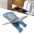 thumbnail image 1 of Wood Quran Muslim Book Holder Stand,Foldable Wood Book Stand Reading Accessories Book Stands Beautiful Hanadmade Wood Prayer Book Display Stand Holder, 1 of 8