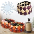 thumbnail image 3 of PENGXIANG Woven Spiral Storage Basket Template Multifunction Sewing Ruler DIY Crafts Tool, 3 of 8