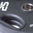 thumbnail image 2 of Element Fitness 45 lb Virgin Rubber Olympic Plate Pro 2 Inch Low Odour, 2 of 2