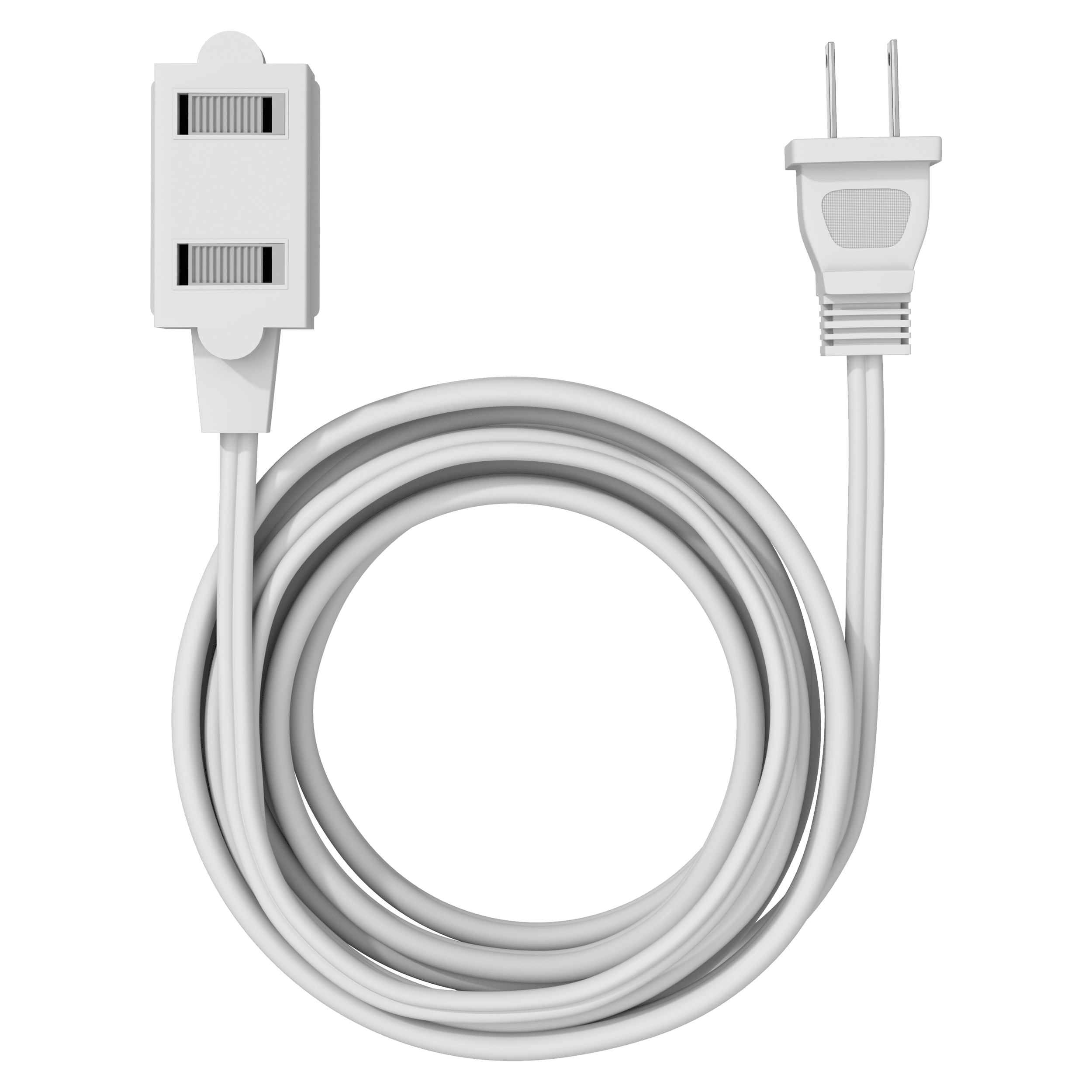 Hyper Tough 6ft Indoor 3-Outlet Cord White