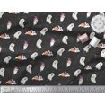 thumbnail image 3 of Soimoi Silk Fabric Ghost Halloween Decor Fabric Printed Yard 42 Inch Wide, 3 of 3