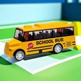 thumbnail image 2 of Riforla School Bus Model Alloy Car Model Alloy Toy Car Car Ornament Boys' Toy Car Car Model Yellow, 2 of 6