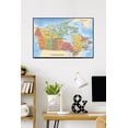 thumbnail image 3 of Map - Canada Wall Poster, 22.375" x 34", 3 of 4