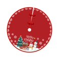 thumbnail image 2 of Christmas Tree Skirt Base Cover 90cm Christmas Supplies Christmas Tree Apron for Style D, 2 of 8