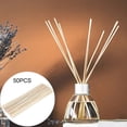 thumbnail image 1 of Desktop Ornament Natural Rattan Wood Diffuser Sticks for Oil Aroma Fragrance Enhancer with 50-Pack Replacement, 1 of 6