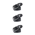 thumbnail image 4 of relayinert Classy And Durable PU Belt For Men Wear-resistant And Fine Workmanship Coffee Black 115cm 3Set, 4 of 6