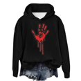 thumbnail image 1 of WEAIXIMIUNG Sweat à Demi-Zip pour Femmes Sans Capuche Automne et Hiver 2025 Tendance avec Impression de Lettres, 1 of 4