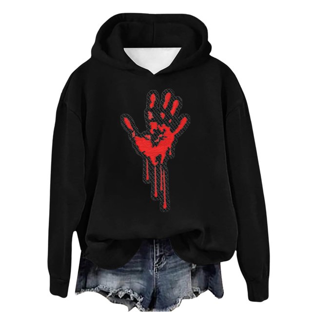 WEAIXIMIUNG Sweat à Demi-Zip pour Femmes Sans Capuche Automne et Hiver 2025 Tendance avec Impression de Lettres