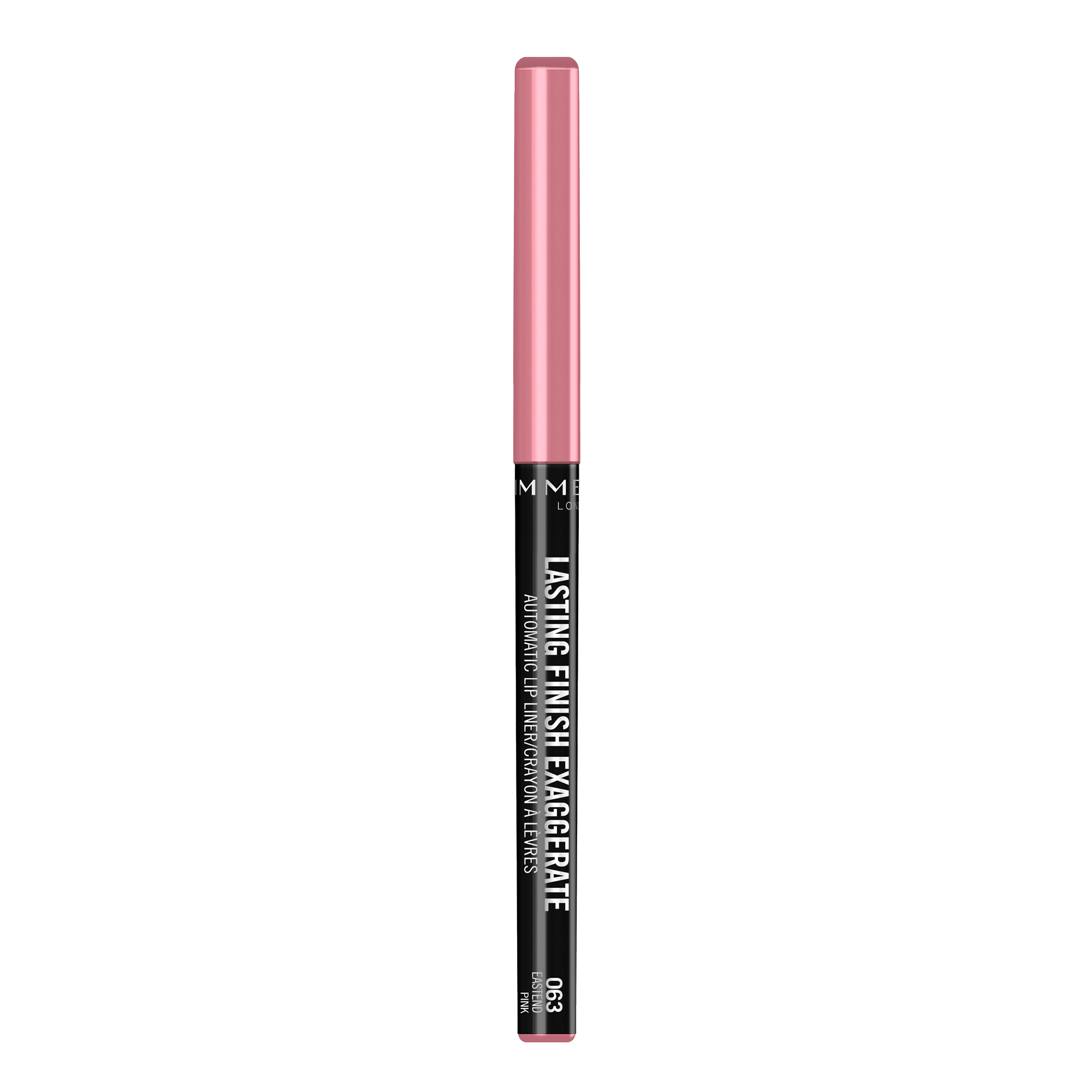 Rimmel Lasting Finish Exaggerate Automatic Lip Liner, Creamy, Combination of Waxes, Volatile Silicone & Vitamins (E,C