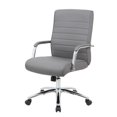 thumbnail image 2 of Boss Office Modern Executive Conference Chair in Grey, 2 of 6