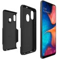 thumbnail image 4 of FYBTO Commuter LITE Series Case for Samsung Galaxy A20 - Retail Packaging - Black, 4 of 4