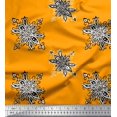 thumbnail image 1 of Soimoi Rayon Fabric Floral Block Fabric Prints by Yard 56 Inch Wide, 1 of 3
