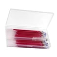 thumbnail image 1 of 4 Colors Heat Pens Heat Erasable Pens Fabric Marking Pens Auto Vanishing Refills Red, 1 of 4