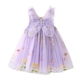 thumbnail image 1 of Robe d'Été Décontractée pour Filles, Robe Tutu Sans Manches pour Filles, Jolies Robes, Robe en Tulle pour Tout-Petits 5-6 Ans, 1 of 5