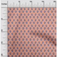 thumbnail image 1 of oneOone Polyester Lycra Peach Fabric Robot Cartoon Craft Projects Decor Fabric Printed By The Yard 56 Inch Wide, 1 of 1