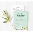 thumbnail image 2 of Inkdotpot 30 Cartes d'Invitation Style à Remplir pour Baby Shower Lama Neutre Quant au Genre Invitations Vierges, 2 of 7