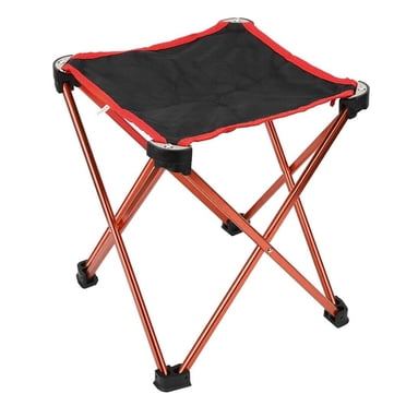 Tabouret Pliant Portable Chaise de Camping Extérieur Randonnée Pêche Siège de Plage