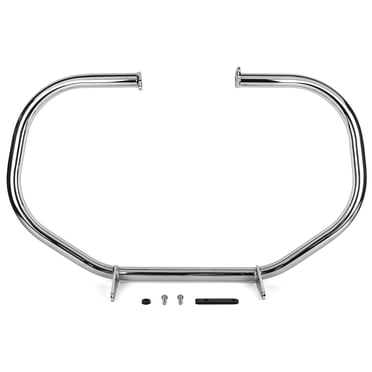 Krator Engine Guard, Chrome, Highway Crash Bar Compatible with 1999-2009 Yamaha V-Star 1100 Custom/Classic/Silverado