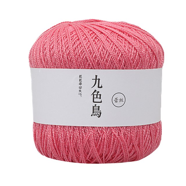 Agiferg Lace Thread Diy Woven Cotton Fine Cotton Thread Crochet Yarn 8th