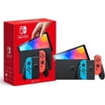 thumbnail image 2 of Nintendo Switch Console - OLED Model with Neon Blue and Red Joy-Con (Japanese Version), 2 of 4
